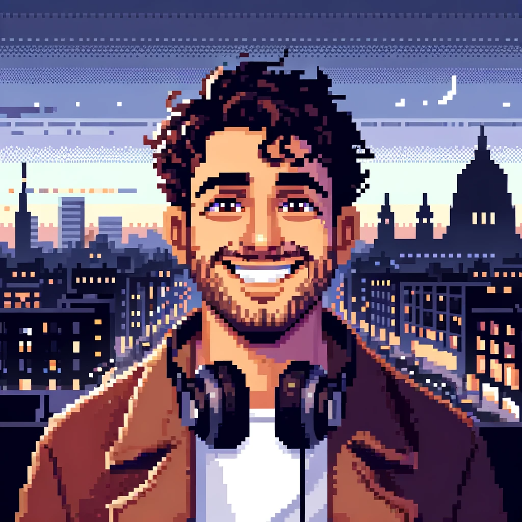 Imagen pixel          art de Daniel gonzalez generada por chatgpt.
